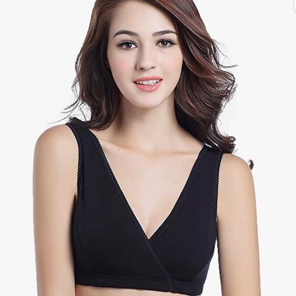 Cakye 3-pack Size Large maternity nursing sleep Bras bundle - Picture 11 of 12